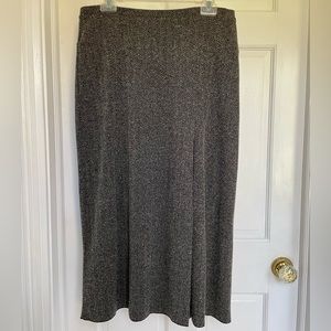 Medium grey midi skirt by Emma James